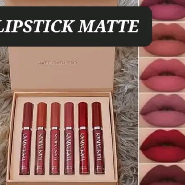 1 Set 6PCS Lipstick Matte