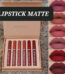 1 Set 6PCS Lipstick Matte