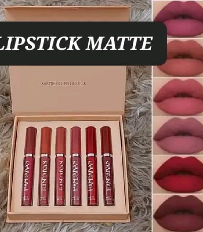 1 Set 6PCS Lipstick Matte